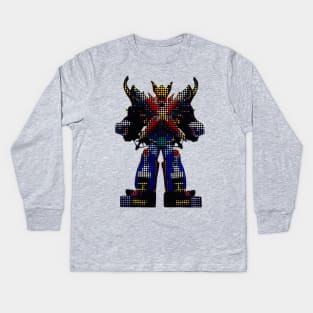 HURRICANE MEGAZORD POWER RANGERS NINJA STORM Kids Long Sleeve T-Shirt